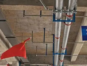 迎江管廊支架的安装方法